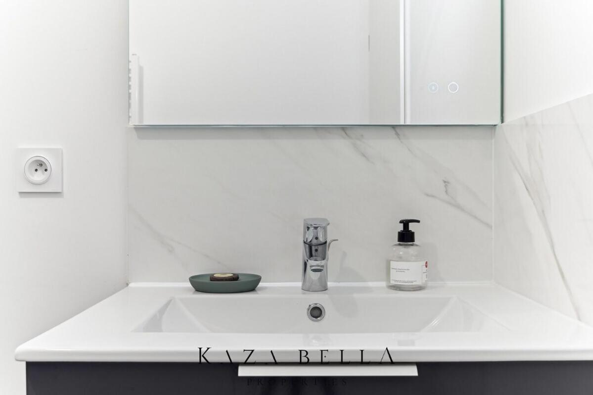 Kaza Bella - Saint Ouen Beautiful Apartment Rom bilde